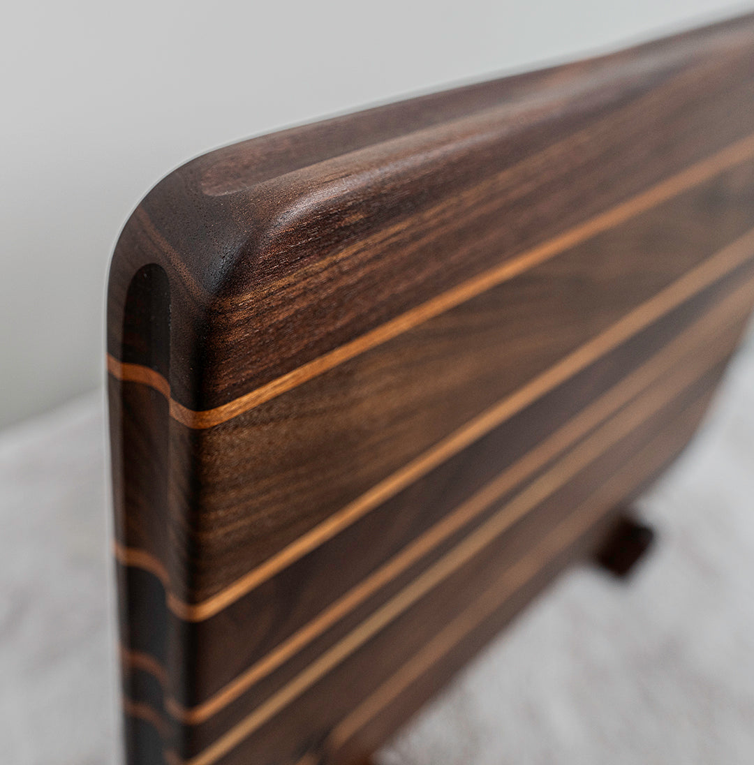Walnut & Cherry Long Grain Cutting Board